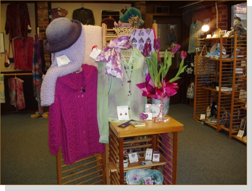 Garmets of silk, knitwear, hats, ceramics, handmade jewelry, and luxurious throws are just some of the gifts avaiable at Artisans United.  Many gifts are available for under $35.00.